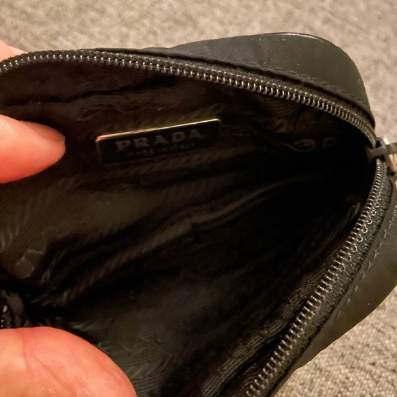 Vintage Prada Tessuto Nylon Zip Coin Pouch - Picture 3 of 4